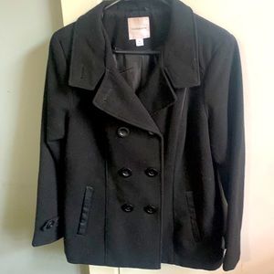 Croft & Barrow Wool Peacoat